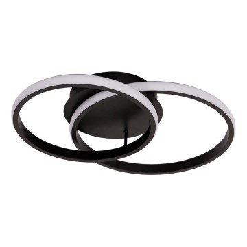 Lámpara de techo LED TITANO LED/12W/230V negra