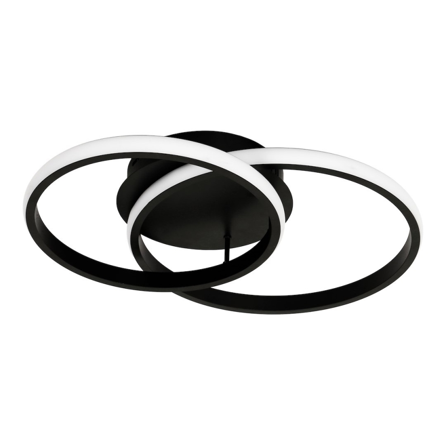 Lámpara de techo LED TITANO LED/12W/230V negra