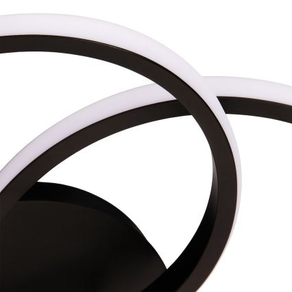 Lámpara de techo LED TITANO LED/12W/230V negra