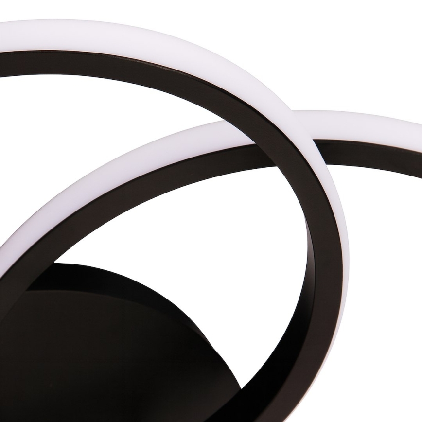 Lámpara de techo LED TITANO LED/12W/230V negra