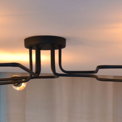 Lámpara de techo LED TUBE 6xE27/15W/230V