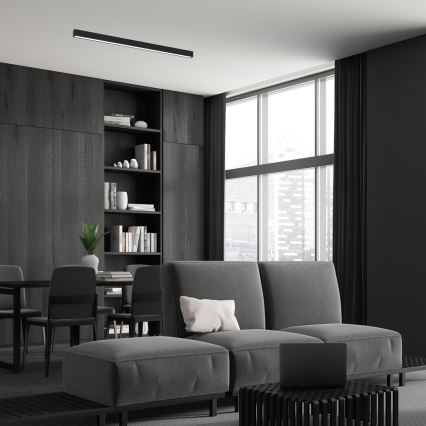 Lámpara de techo LUNGO T8 1xG13/18W/230V negra