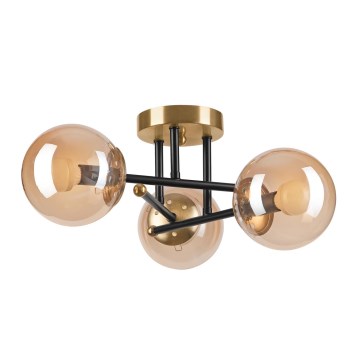 Lámpara de techo MALENA 3xE14/5W/230V beige