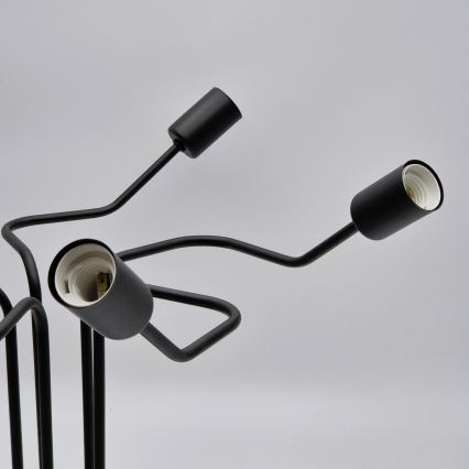 Lámpara de techo MATYLDA 5xE27/60W/230V negro