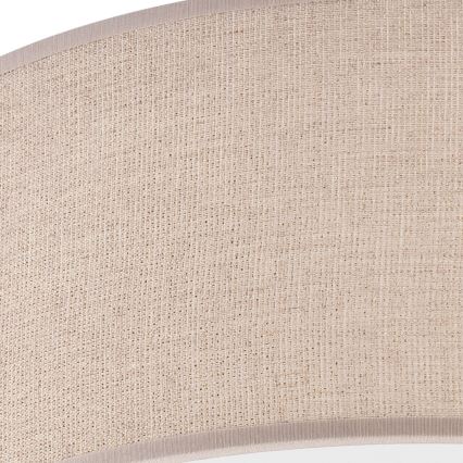 Lámpara de techo MONTE 1xE27/60W/230V Ø 35 cm marrón
