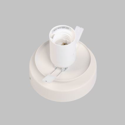 Lámpara de techo MOONLIGHT 1xE27/15W/230V, Ø 16 cm, color crema