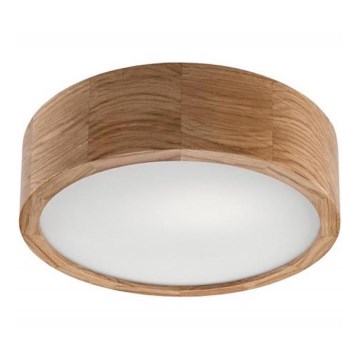 Lámpara de techo OAK 1xE27/60W/230V roble ? 27,5 cm