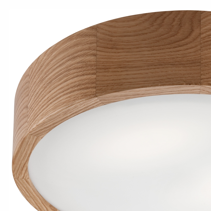 Lámpara de techo OAK 2xE27/60W/230V roble ? 37,5 cm