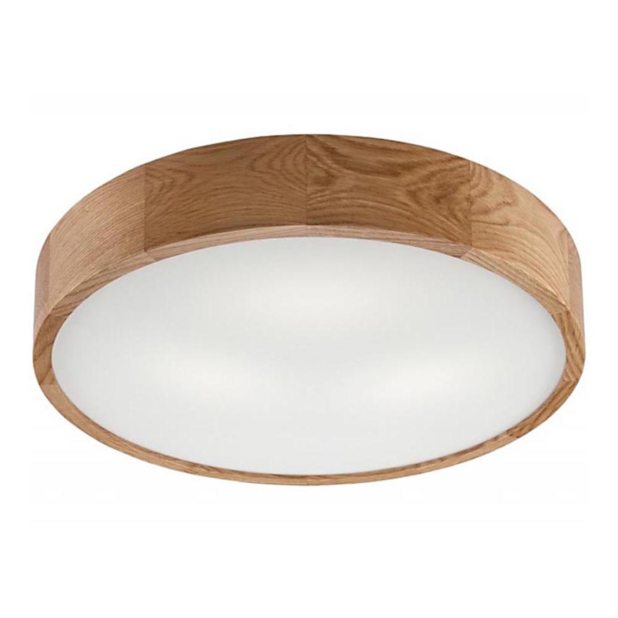 Lámpara de techo OAK 3xE27/60W/230V roble ? 47,5 cm