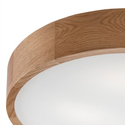Lámpara de techo OAK 3xE27/60W/230V roble ? 47,5 cm