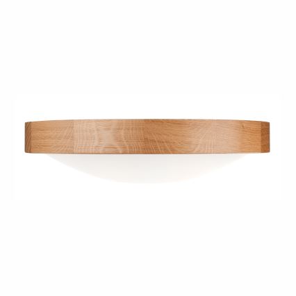 Lámpara de techo OAK SLIM 2xE27/60W/230V roble ? 37 cm