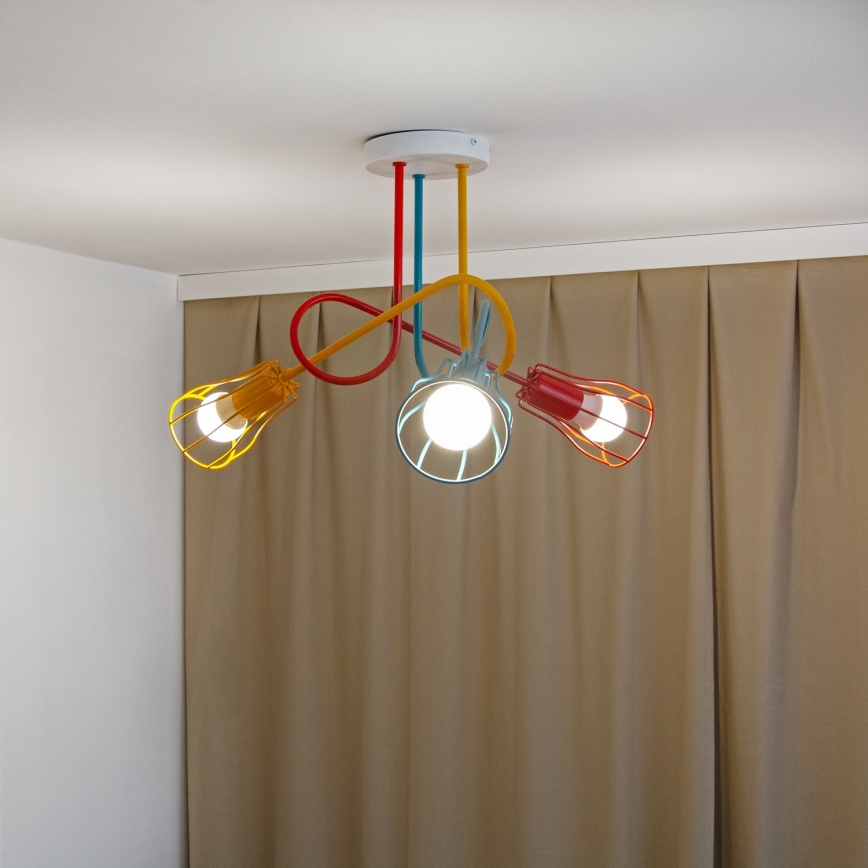 Lámpara de techo OXFORD 3xE27/15W/230V