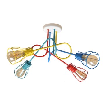Lámpara de techo OXFORD 4xE27/15W/230V