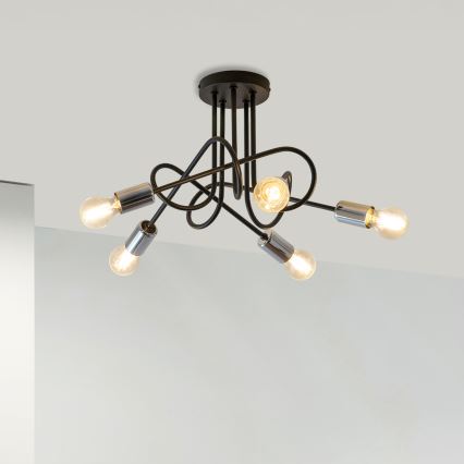 Lámpara de techo OXFORD 5xE27/15W/230V