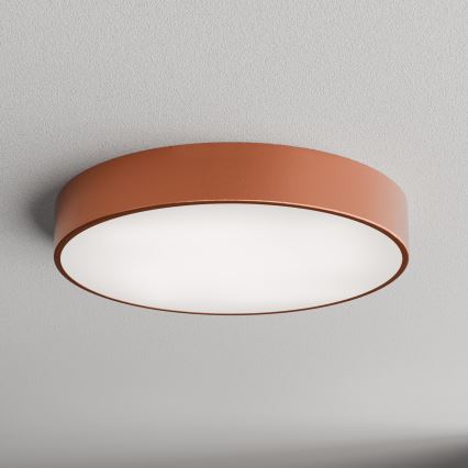 Lámpara de techo para baño con sensor CLEO 4xE27/24W/230V Ø 50 cm IP54 acabado cobre