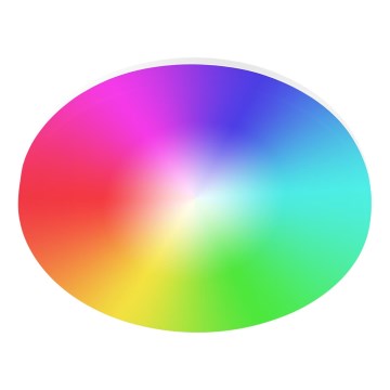 Lámpara de techo para baño LED RGBW regulable LED/24W/230V 3000-6500K diámetro 33 cm IP54 blanca Wi-Fi Tuya