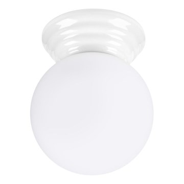 Lámpara de techo para baño ZORI 1xG9/8W/230V Ø 12 cm IP44 blanca
