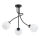 Lámpara de techo PLENA 3xE27/15W/230V negro