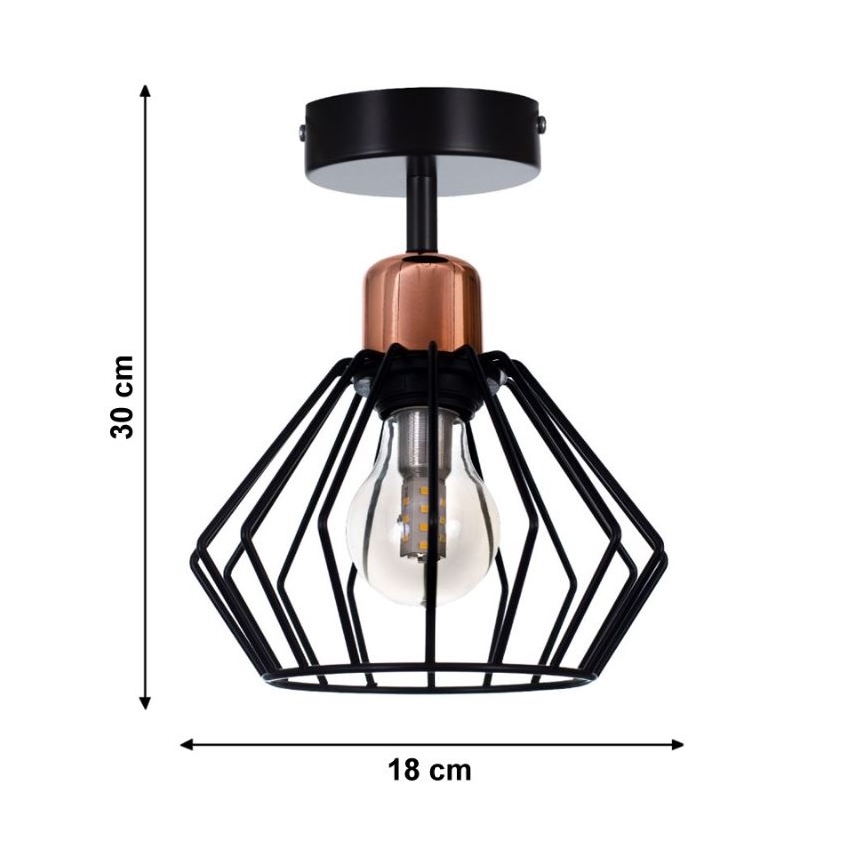 Lámpara de techo PORTO 1xE27/40W/230V