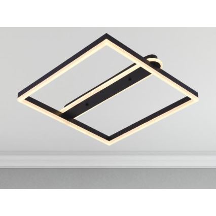 Lámpara de techo regulable LED/60W/230V 3000-6500K + mando a distancia