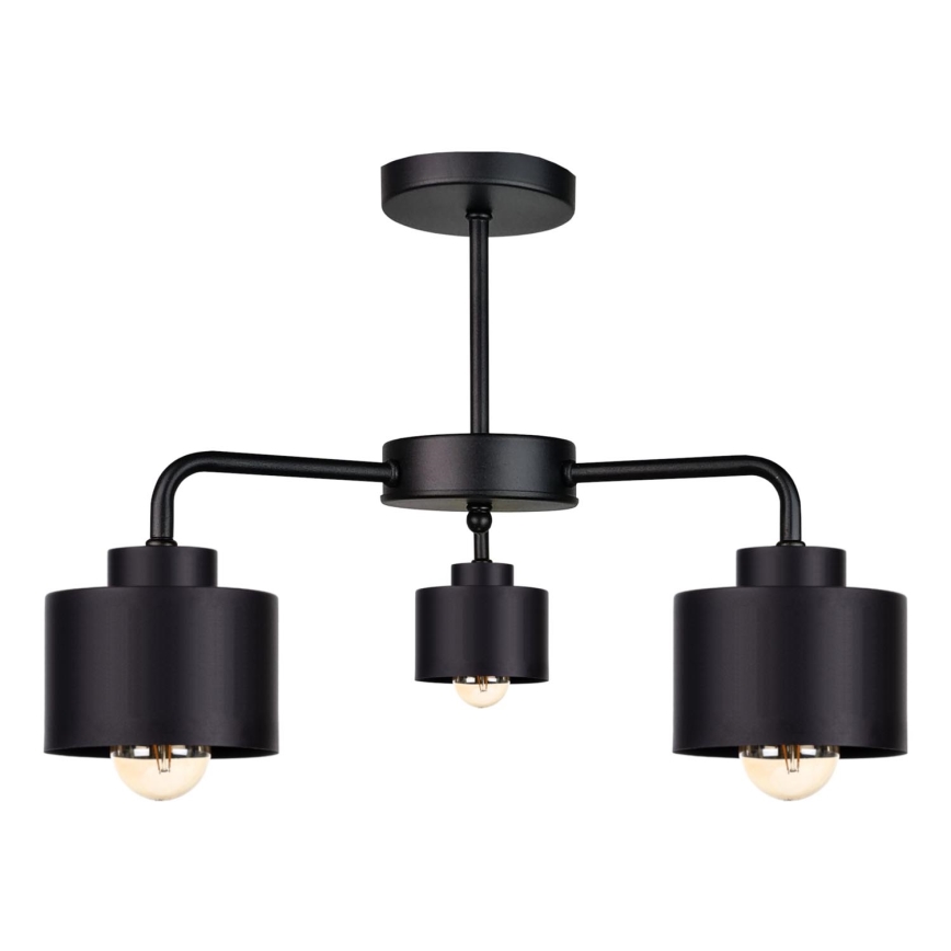 Lámpara de techo SIMPLY BLACK 3xE27/60W/230V