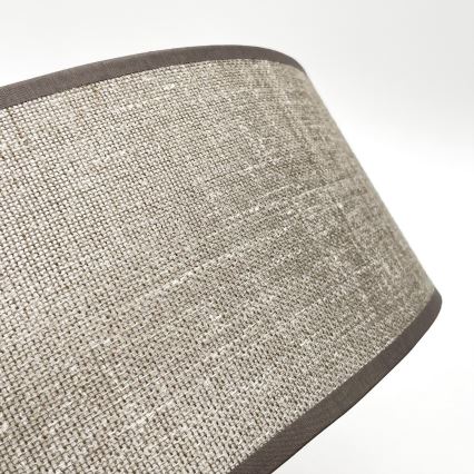 Lámpara de techo SIRJA 1xE27/15W/230V diámetro 35 cm marrón