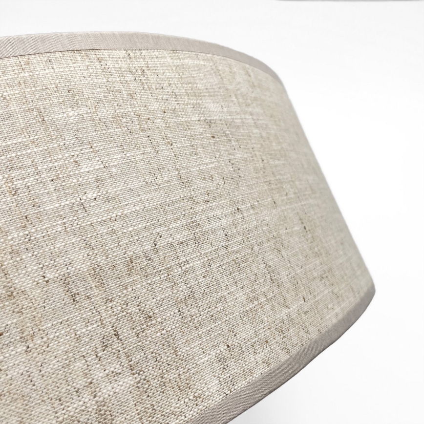 Lámpara de techo SIRJA 1xE27/15W/230V Ø 35 cm beige