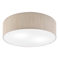 Lámpara de techo SIRJA 2xE27/15W/230V, diámetro 45 cm, beige