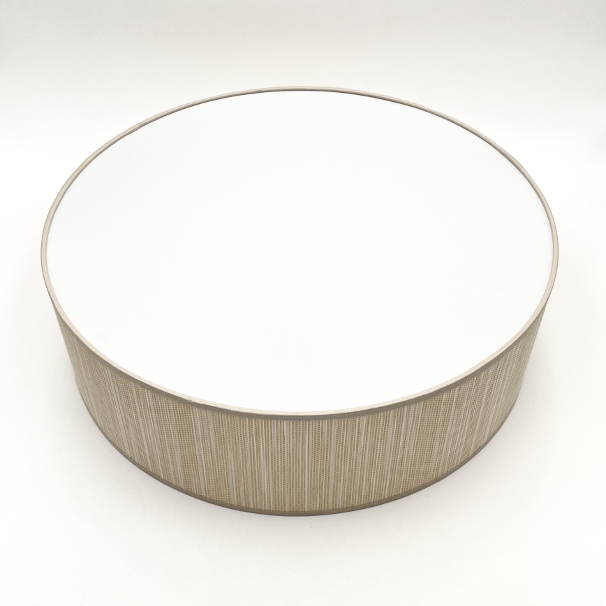 Lámpara de techo SIRJA 2xE27/15W/230V, diámetro 45 cm, beige