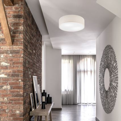 Lámpara de techo SIRJA 2xE27/15W/230V, diámetro 45 cm, color crema