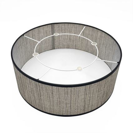 Lámpara de techo SIRJA 2xE27/15W/230V Ø 35 cm marrón