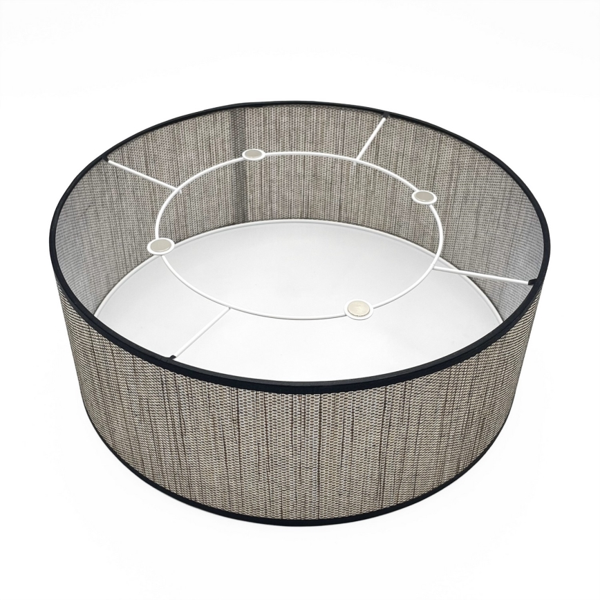 Lámpara de techo SIRJA 2xE27/15W/230V Ø 35 cm marrón