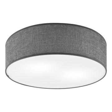 Lámpara de techo SIRJA 2xE27/15W/230V Ø 45 cm gris
