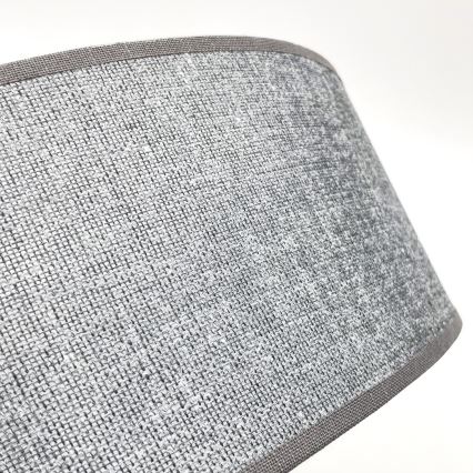 Lámpara de techo SIRJA 2xE27/15W/230V Ø 45 cm gris