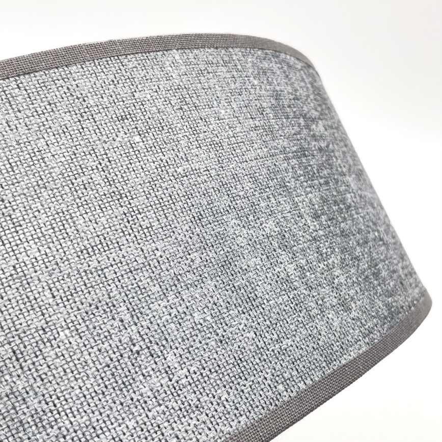 Lámpara de techo SIRJA 2xE27/15W/230V Ø 45 cm gris