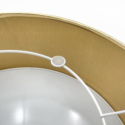 Lámpara de techo SIRJA 2xE27/15W/230V Ø 45 cm marrón/dorado