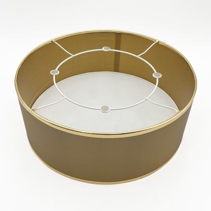 Lámpara de techo SIRJA DOUBLE 2xE14/15W/230V diámetro 35 cm marrón/dorado