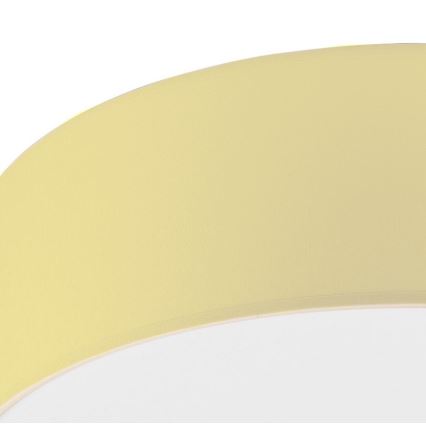 Lámpara de techo SIRJA PASTEL, 2x E27 / 15 W / 230 V, diámetro 45 cm, color amarillo