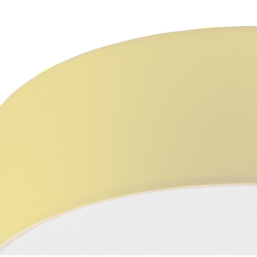 Lámpara de techo SIRJA PASTEL, 2x E27 / 15 W / 230 V, diámetro 45 cm, color amarillo