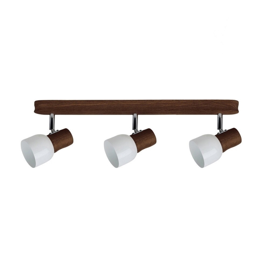 Lámpara de techo SVANTJE 3xE14/40W/230V haya