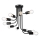Lámpara de techo TRINITY 10xE27/15W/230V negro