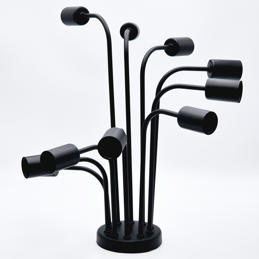 Lámpara de techo TRINITY 10xE27/15W/230V negro