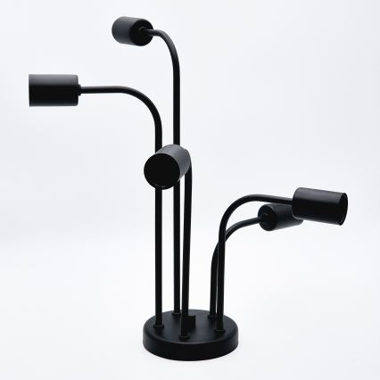 Lámpara de techo TRINITY 5xE27/15W/230V negro