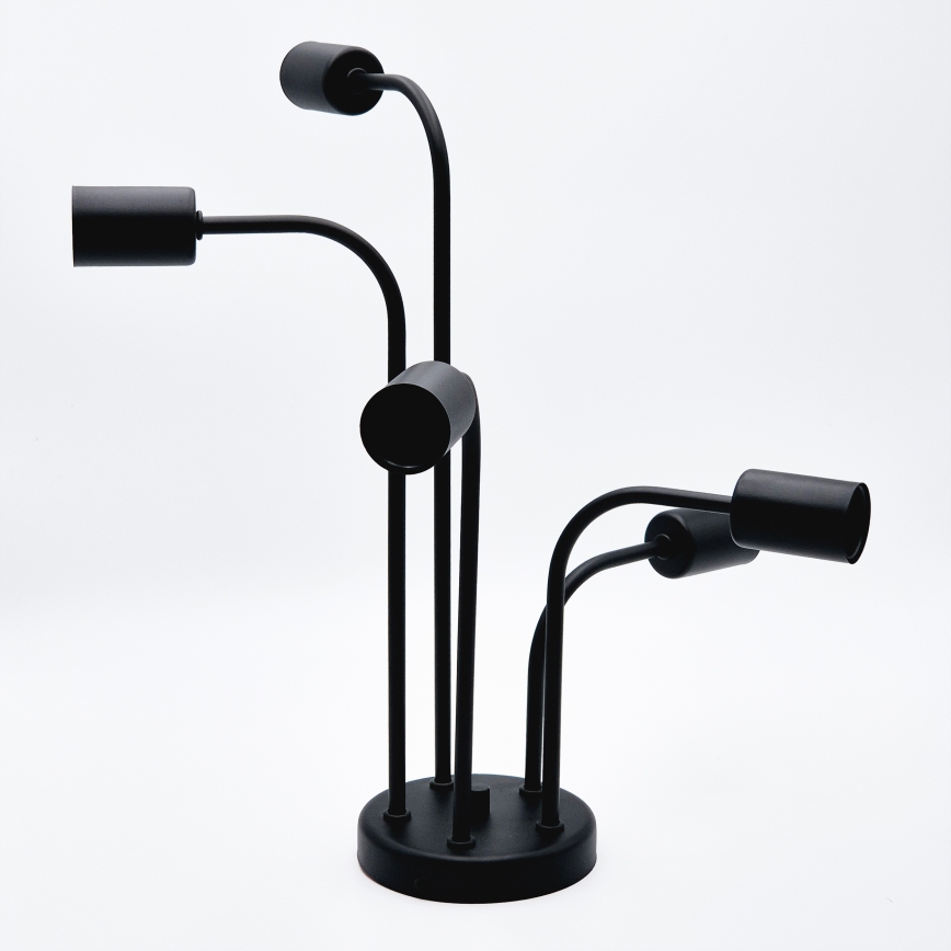 Lámpara de techo TRINITY 5xE27/15W/230V negro