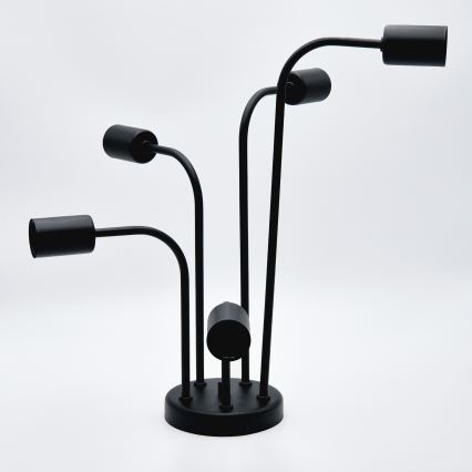 Lámpara de techo TRINITY 5xE27/15W/230V negro