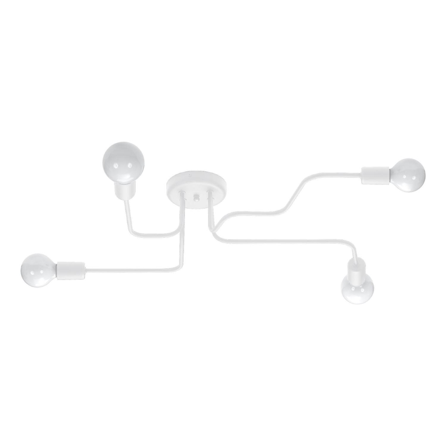 Lámpara de techo VECTOR 4xE27/15W/230V blanco