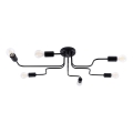 Lámpara de techo VECTOR 6xE27/15W/230V negro
