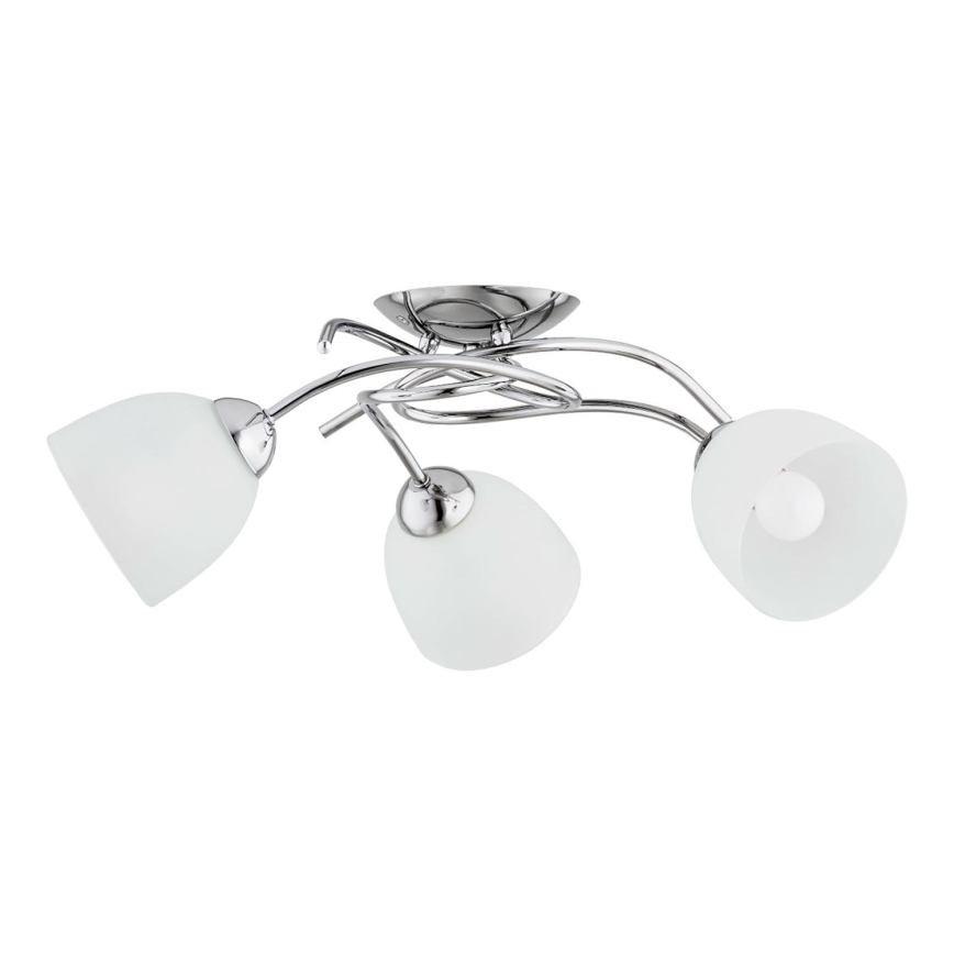 Lámpara de techo VERWIL 3xE27/15W/230V cromo brillante