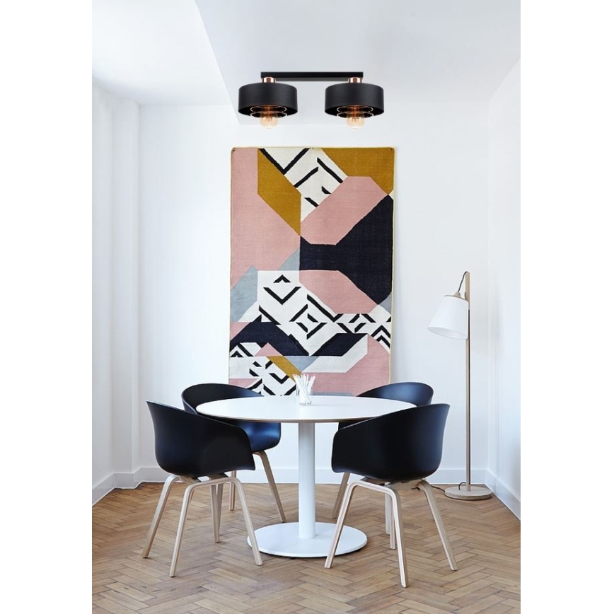 Lámpara de techo VEST 2xE27/60W/230V