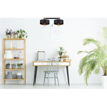 Lámpara de techo VEST 2xE27/60W/230V